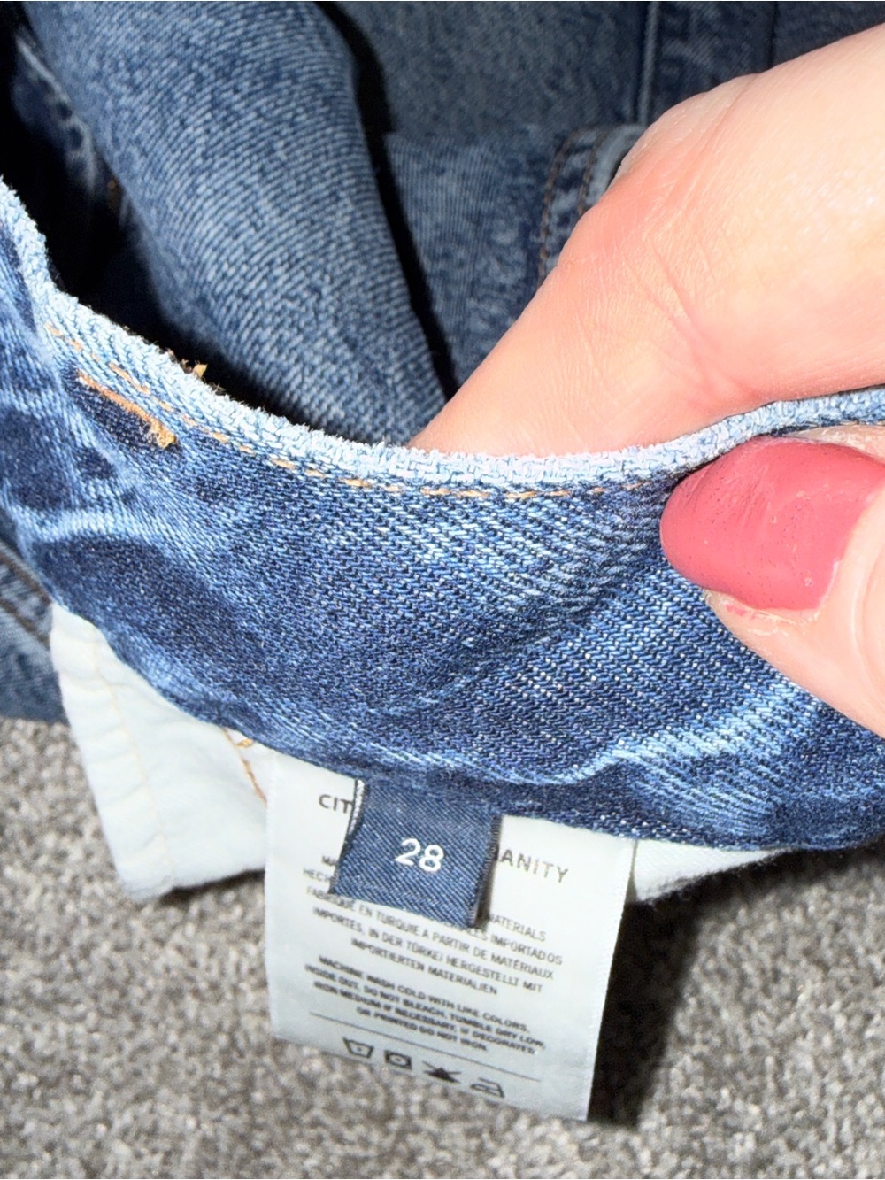 Citizens of Humanity Beverley wide leg trousers 28 - Picture 5 of 7